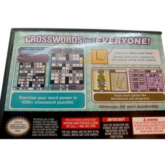 Nintendo DS Crossword Game including Manuel - Picture 2 of 4